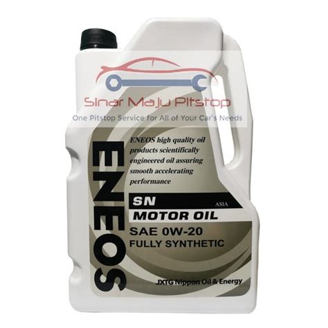 Jual Oli Pelumas Mesin Mobil Bensin Fully Synthetic Eneos Motor Oil