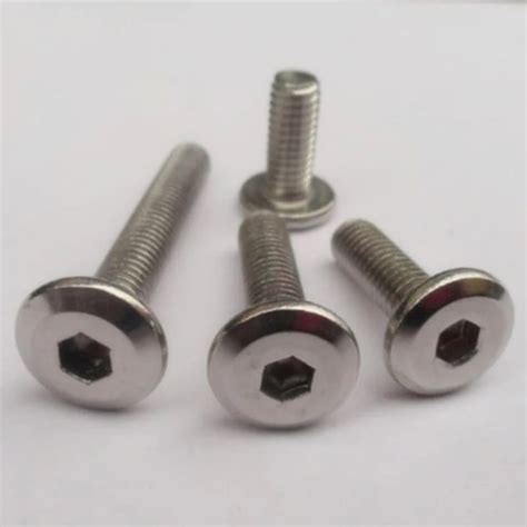 M6 Allen Large Flat Headed Screws Truss Hex Socket Screw Bolts