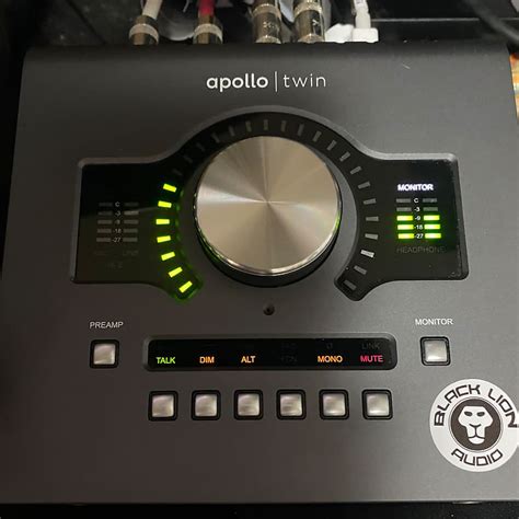 Black Lion Audio Mod Universal Audio Apollo Twin Solo Mkii Reverb