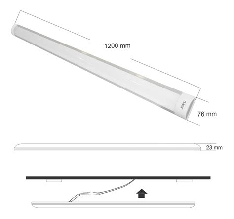 Panel Slim Sobreponer 40 W Luz Blanca 10 Piezas Jwj Meses Sin