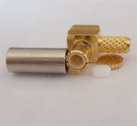 MCX Male Right Angle Crimp Type Connector For RG 316 Cable At Best