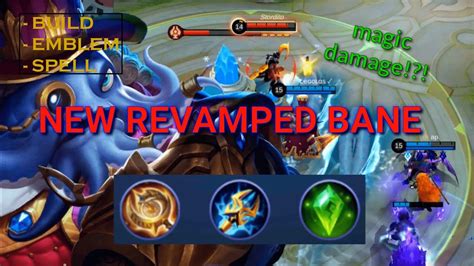 Revamped Bane Emblem And Build 2021 Mobile Legends Youtube