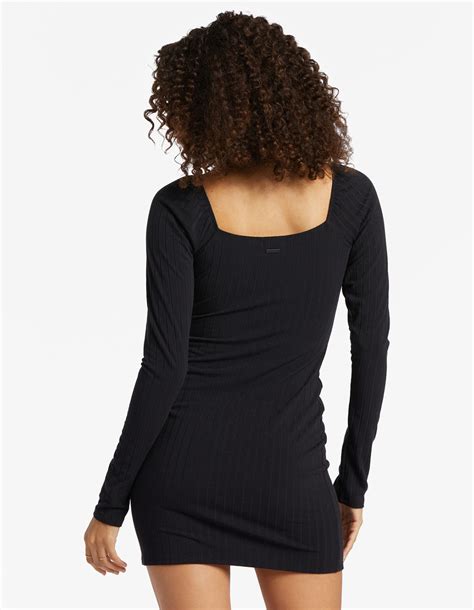 BILLABONG Feel It All Bodycon Dress BLACK Tillys