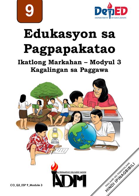 Es P Q Mod Kagalingan Sa Paggawa V Edukasyon Sa Pagpapakatao