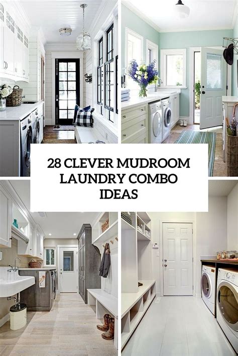 Clever Mudroom Laundry Combo Ideas For Home Decor Enthusiasts