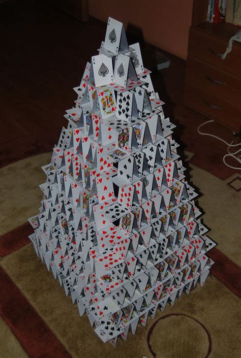 Playing Card Castle by cal3star on DeviantArt