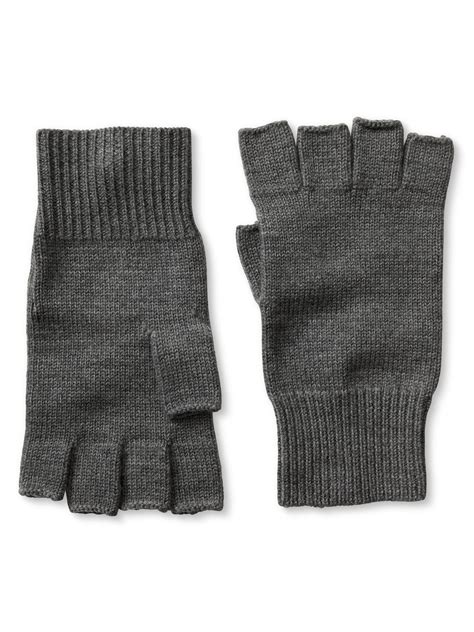 Extra Fine Merino Wool Fingerless Glove Banana Republic