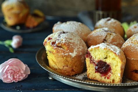 La Ricetta Dei Muffin Alla Marmellata Soffici Bocconcini Con Ripieno