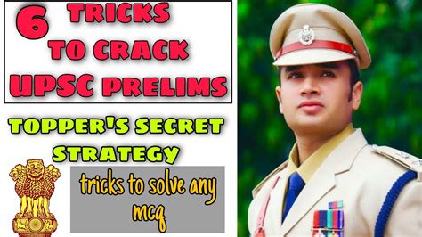 Tricks To Crack Upsc Prelims How To Crack Upsc In First Attempt Youtube