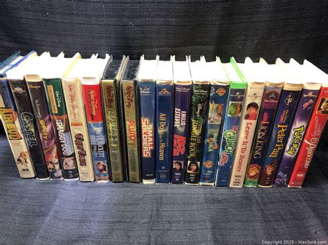 A Lot Of Disney Vhs Kids Movies 4679286689