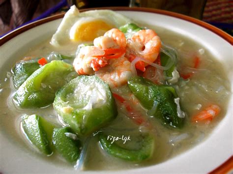 Sayur Petola Masak Lemak Fizas Cooking