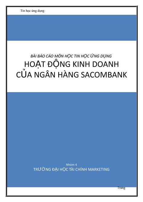 Word có 2 sơ đồ thud Nhóm 4 TR ƯỜNG Đ ẠI H ỌC TÀI CHÍNH MARKETING