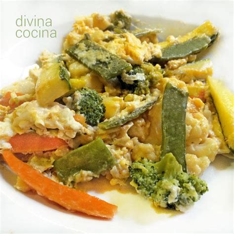 Revuelto De Verduras Receta De DIVINA COCINA