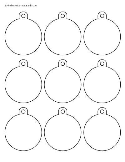 13 Free Printable Christmas Ornament Templates Christmas Ornament