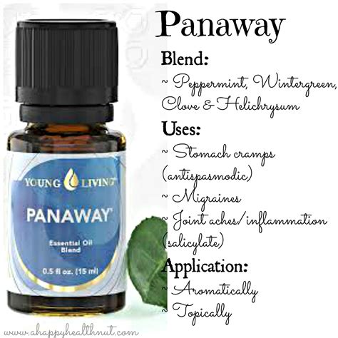 Uses And Application Of Panaway Natural Healing Oils Essential Oil