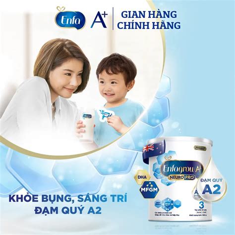 Sữa bột Enfagrow A2 Neuropro 3 350g Sữa công thức pha sẵn Zalora vn