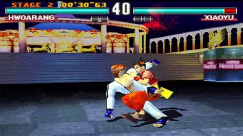 Tekken 3 Hwoarang With Anna Moves Arcade Youtube