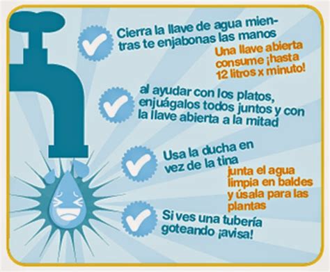 Maneras De Cuidar El Agua Salvemos Verde