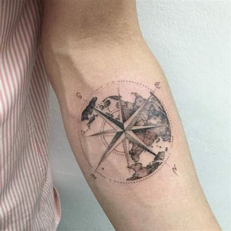 20 Awesome Compass Tattoo Ideas For Creative Juice