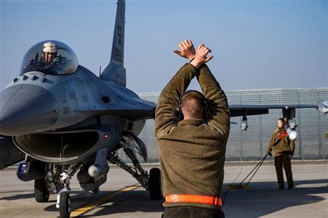 The First Stage Of Ukrainian Pilot Training On The F 16 Will Occur In