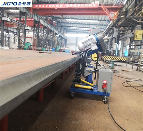 Shipbuilding Factory Use Stainless Metal Plate Edge Beveler Chamfering