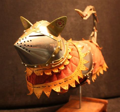 Artist Makes Medieval Armor For Cats Democratic Underground