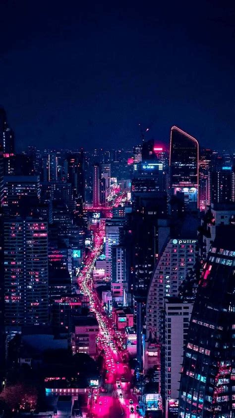 Neon City Aesthetic Wallpapers Wallpapers