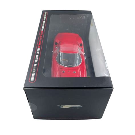 Modellino Auto Hotwheels Elite 1 18 Ferrari 250 LM Rosso Motorsport