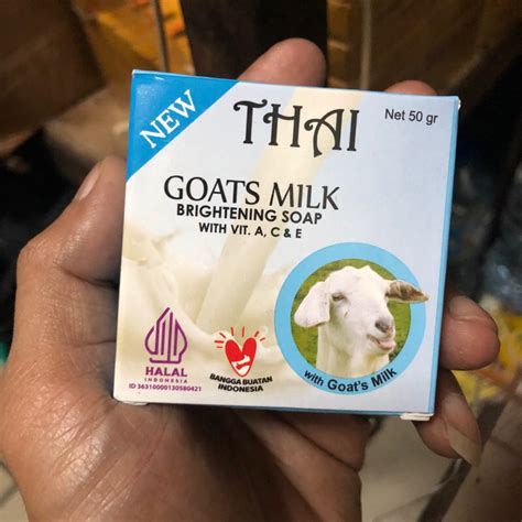 Jual SABUN THAI GOATS MILK SOAP 50 GR BPOM Sabun Susu Kambing