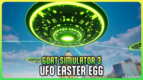 GOAT SIMULATOR 3 How To Unlock The Alien UFO Flyable Spaceship