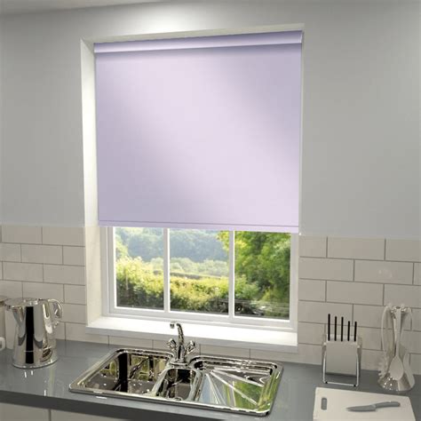 Lilac Blackout Blinds | Plain Blackout Roller Blinds | Blinds Hut