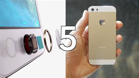 Top 5 Apple iPhone 5s Features! - YouTube