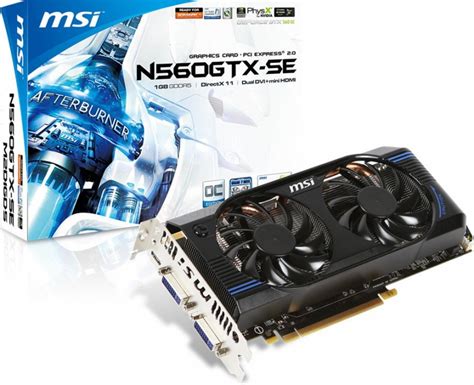 Msi Stellt Die Geforce Gtx 560 Se Oc Vor