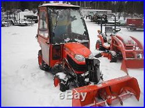 Kubota BX2660 44 Cab Snowblower Compact Tractor 260 Hours Mowers