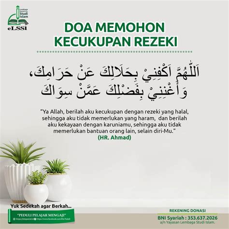 Doa Rezeki Homecare24