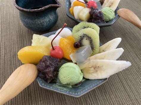 Anmitsu (Japanese-style parfait) あんみつ | YUCa's Japanese Cooking