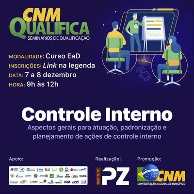 E Itz Promovem Curso Online Sobre Controle Interno Nos Dias E