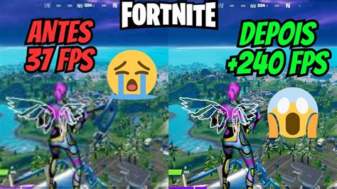 COMO OTIMIZAR E AUMENTAR MUITO O SEU FPS NO FORTNITE YouTube