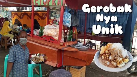 GEROBAKNYA UNIK SEPERTI PERAHU KETOPRAK TEGAL HARGA 12 RB DAPAT