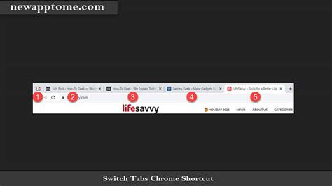 Switch Tabs Chrome Shortcut 2024 - newapptome.com