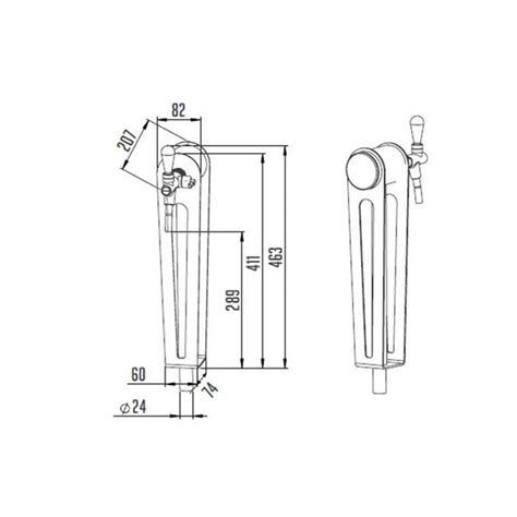 Colonne biere modèle Naked One 1 ligne Cdiscount Electroménager