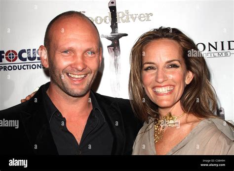 Andrew Howard And Sarah Essex The Los Angeles Premiere Of Blood River