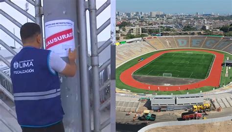 Clausuran El Estadio De La Universidad San Marcos