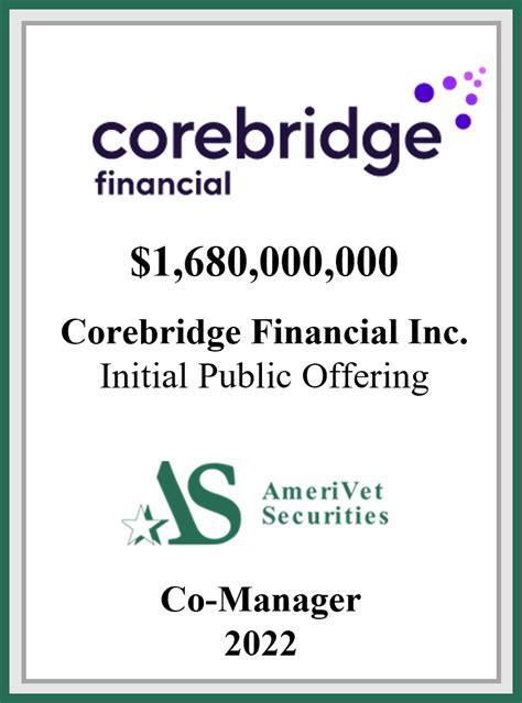 Corebridge Financial Amerivet Securities