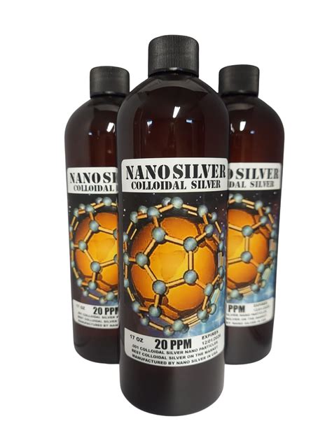 Mua Nano Silver Four Oz Colloidal Silver Bottles Liquid Oz