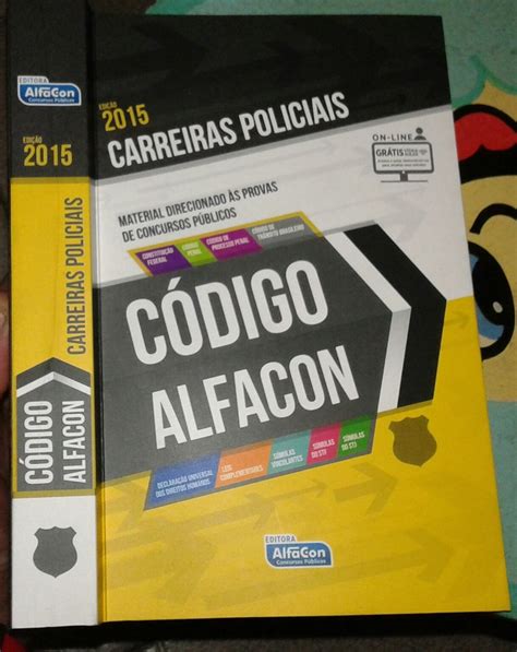 Carreiras Policiais C Digo Alfacon Concursos P Blicos R