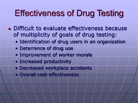 Ppt Drug Testing Powerpoint Presentation Free Download Id1750509