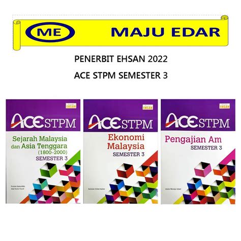 Penerbit Ehsan Ace Stpm Semester Pengajian Am Sejarah