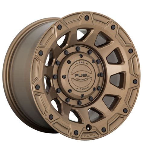 17 Fuel Wheels D731 Tracker Matte Bronze Off Road Rims Fl279 1