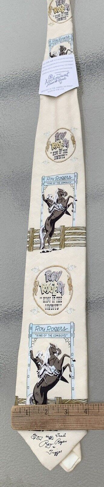 Roy Rogers No Rockmount Ranch Wear Tie Limited Edition No C